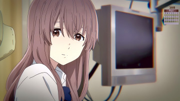 Картинка календари аниме взгляд девушка 2018