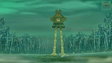 Картинка календари кино +мультфильмы изба 2018 лес