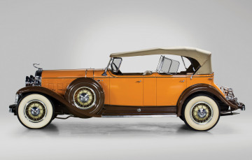 обоя cadillac v12 370 a all weather phaeton by fleetwood 1932, автомобили, классика, cadillac, 1932, a, all, weather, phaeton, fleetwood, v12, 370