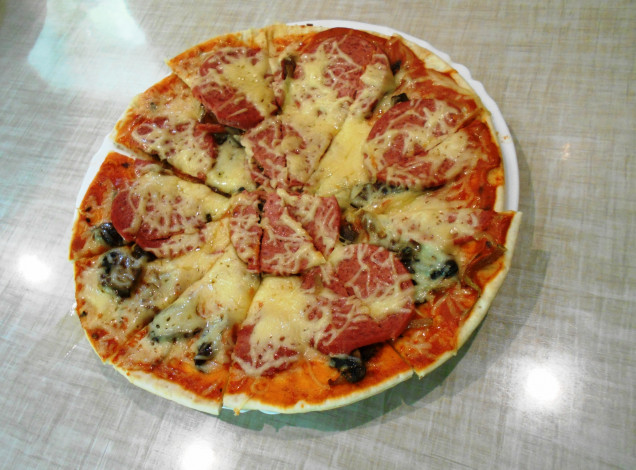 Обои картинки фото еда, пицца