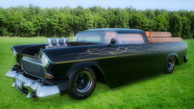 Обои картинки фото автомобили, 3д, фон, автомобиль