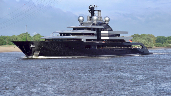 Обои картинки фото yacht project thunder, корабли, Яхты, суперяхта