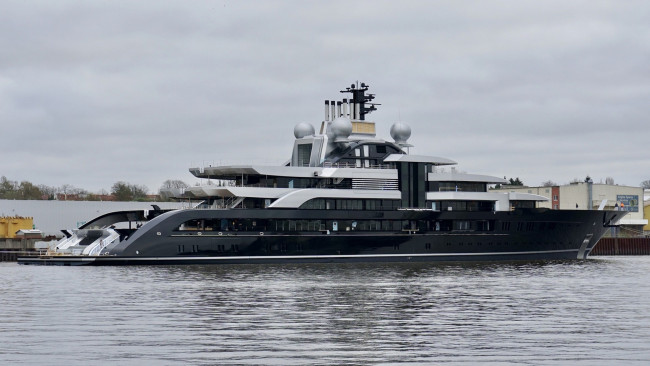 Обои картинки фото yacht project thunder, корабли, Яхты, суперяхта