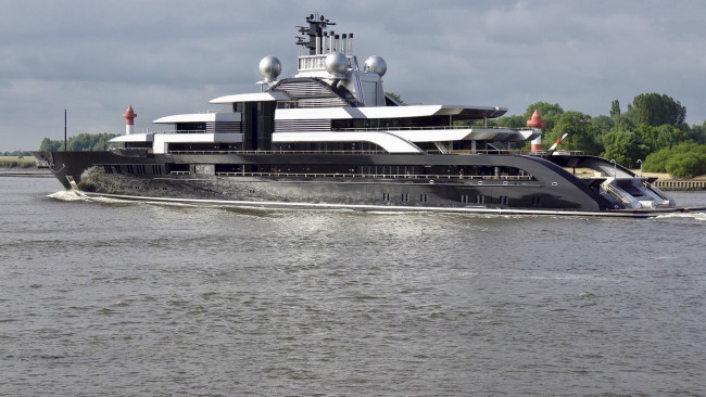 Обои картинки фото yacht project thunder, корабли, Яхты, суперяхта