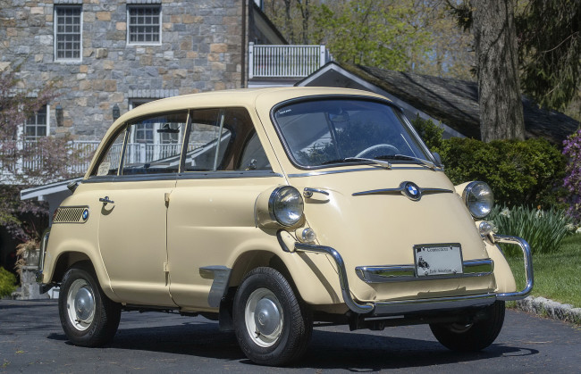 Обои картинки фото bmw 600 1957, автомобили, bmw, 1957, 600