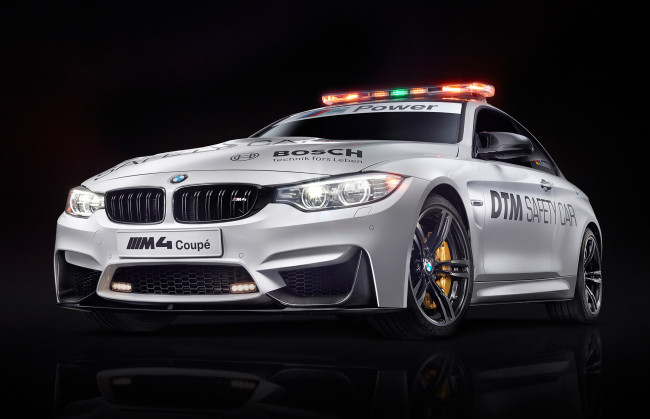 Обои картинки фото bmw m4 coupe dtm safety car 2014, автомобили, полиция, 2014, car, safety, dtm, coupe, m4, bmw