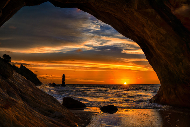 Обои картинки фото природа, побережье, простор