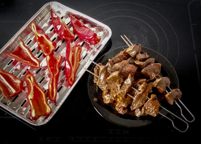 Обои картинки фото еда, шашлык,  барбекю, снедь