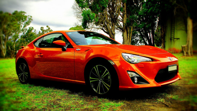 Обои картинки фото автомобили, toyota, 86, gts