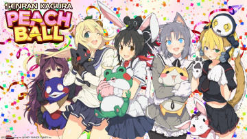 Картинка аниме senran+kagura senran kagura peach ball