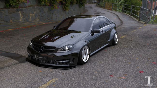 Обои картинки фото автомобили, 3д, mercedes