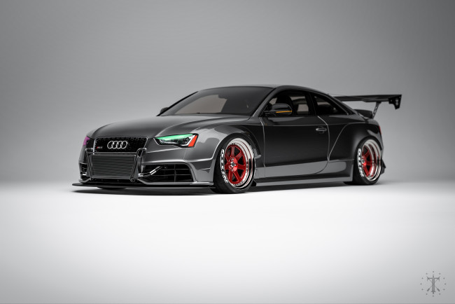 Обои картинки фото автомобили, 3д, audi