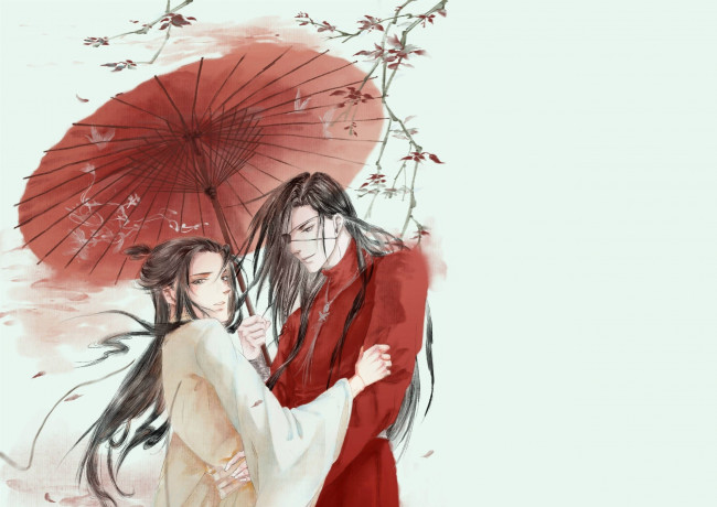 Обои картинки фото аниме, tian guan ci fu, благословение, небожителей, tian, guan, ci, fu, мосян, тунсю