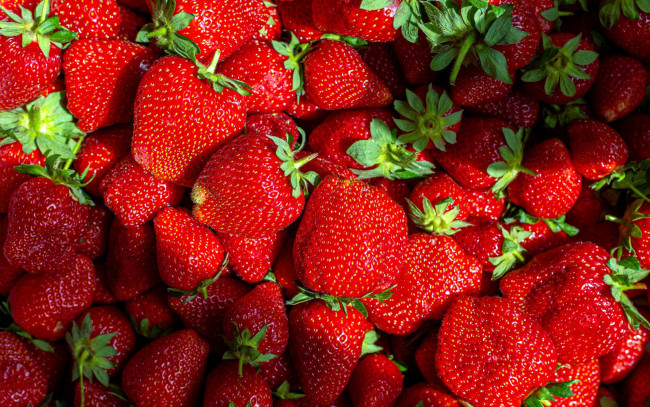 Обои картинки фото еда, клубника,  земляника