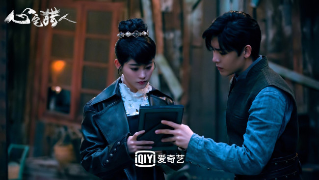 Обои картинки фото кино фильмы, psych-hunter, девушка, парень, портрет