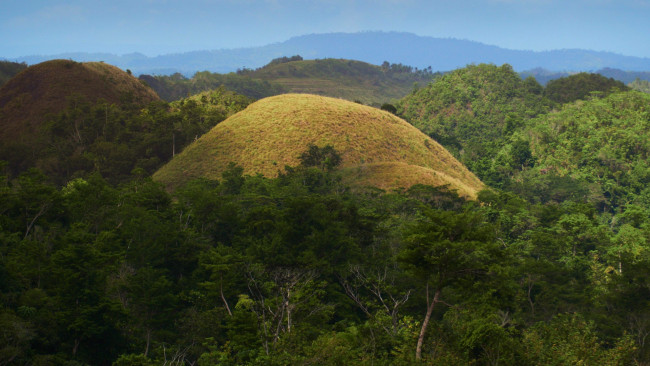 Обои картинки фото chocolate hills, bohol, philippines, природа, горы, chocolate, hills