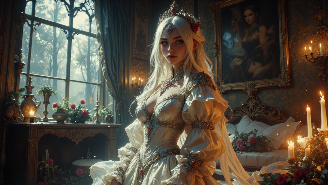 Обои картинки фото фэнтези, девушки, нейросети, графика, нейроарт, ai, art, нейронные, сети, рисунки, нейро, искусство, нейрографика, graphics, neuroart, neural, networks, drawings, neuro, neurography