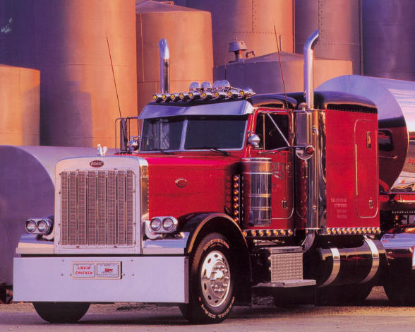 Обои картинки фото автомобили, peterbilt
