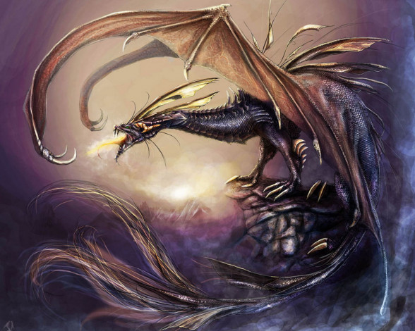 Обои картинки фото фэнтези, драконы