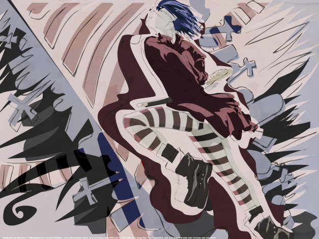 Обои картинки фото аниме, dogs, bullets, carnage