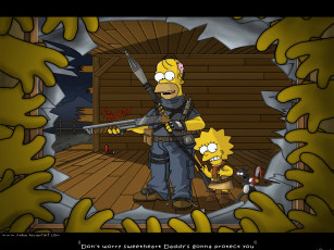 Картинка мультфильмы the simpsons