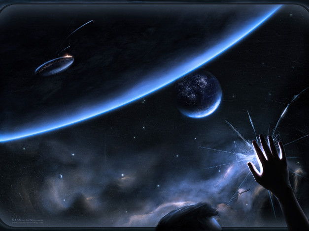 Обои картинки фото космос, арт
