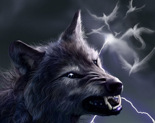 Обои картинки фото рисованные, животные