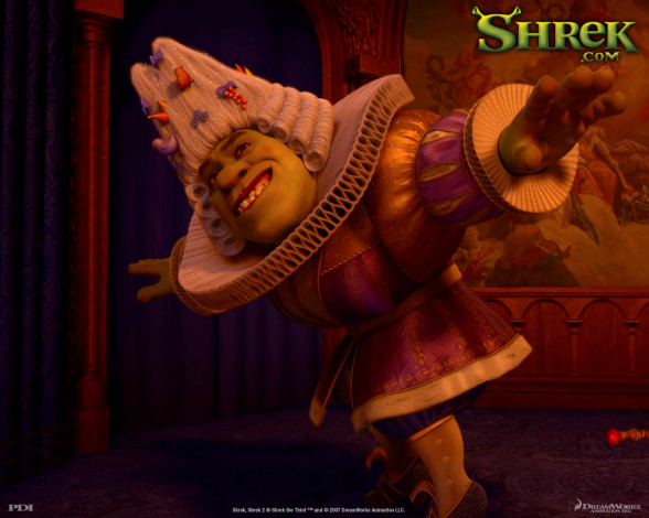 Обои картинки фото shrek, the, third, мультфильмы