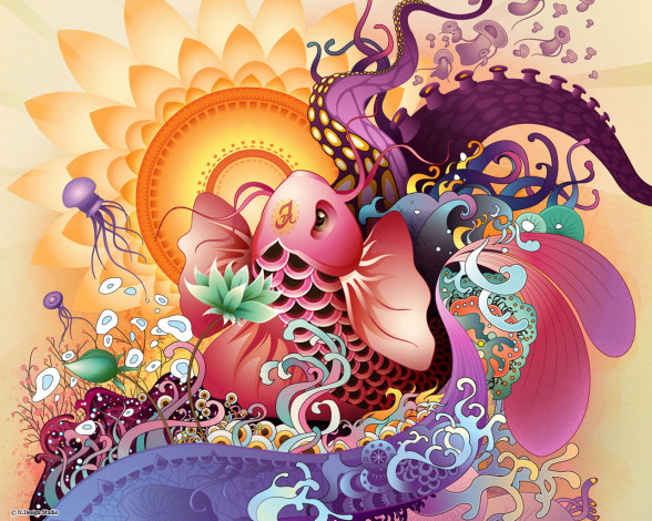 Обои картинки фото векторная, графика