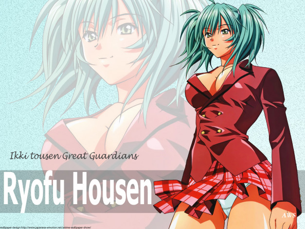 Обои картинки фото аниме, ikki, tousen