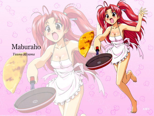 Обои картинки фото аниме, maburaho