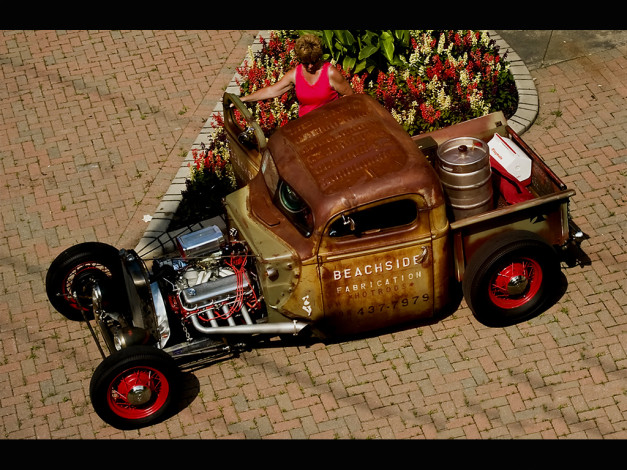 Обои картинки фото автомобили, custom, pick, up