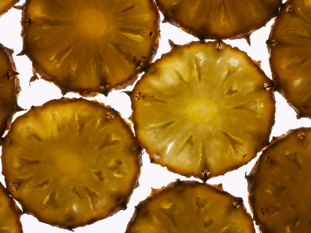 Обои картинки фото еда, ананас