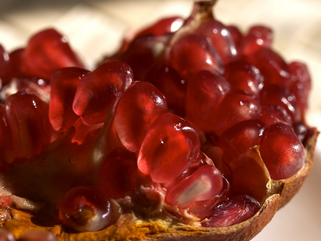 Обои картинки фото еда, гранат