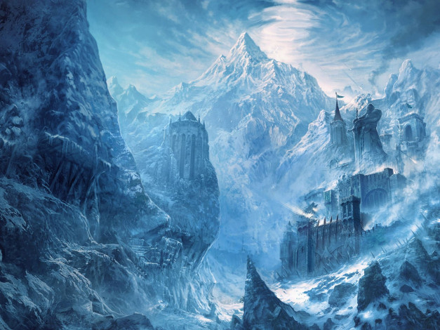 Обои картинки фото фэнтези, замки