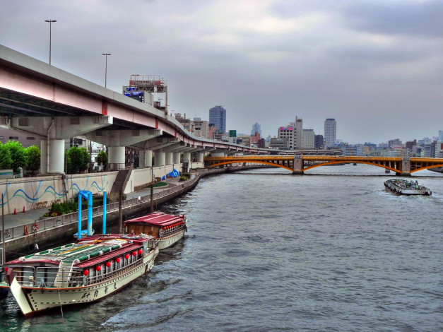 Обои картинки фото города, мосты