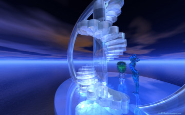 Картинка 3д графика creatures существа