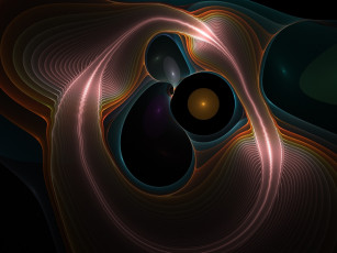 Картинка 3д графика fractal фракталы узор фон цвета