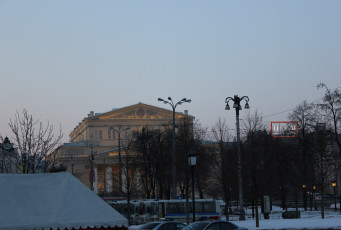 Картинка большой театр города москва россия