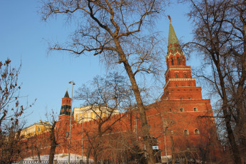 Картинка города москва россия московский кремль