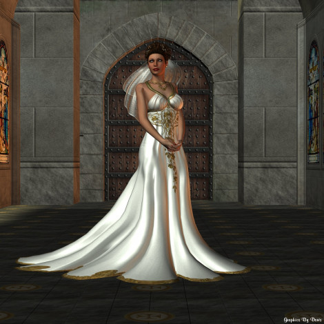 Обои картинки фото 3д, графика, people, люди, платье, девушка