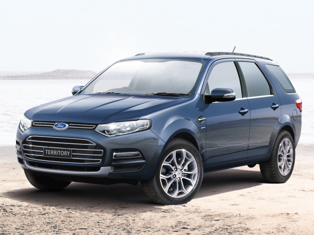 Обои картинки фото ford, territory, автомобили