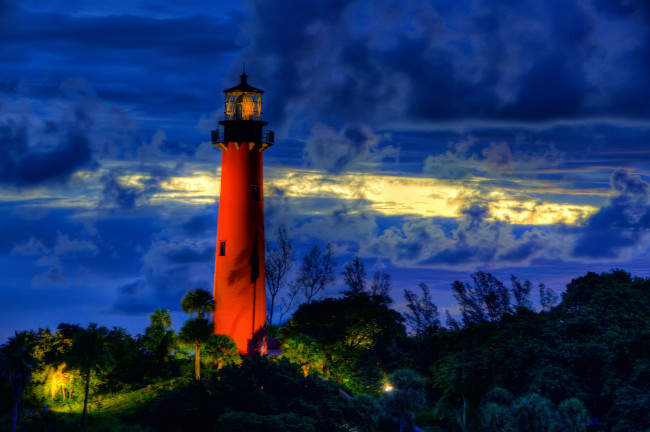 Обои картинки фото природа, маяки, флорида, florida, jupiter