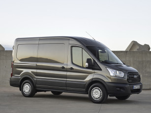 обоя автомобили, ford trucks, ford, 2014, l2h2, van, transit
