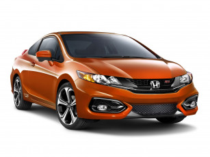 Картинка автомобили honda civic si coupe 2014