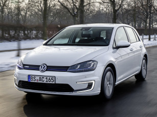 Картинка автомобили volkswagen e-golf typ 5g 2013