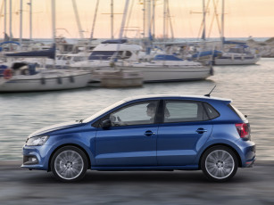 Картинка автомобили volkswagen polo bluegt 5-door typ 6r 2014