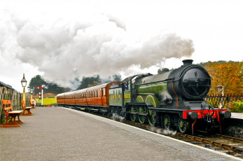 Картинка техника паровозы поезд паровоз рельсы дорога железная