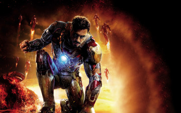 обоя железный человек 3, кино фильмы, iron man 3, железный, человек, iron, man, robert, downey