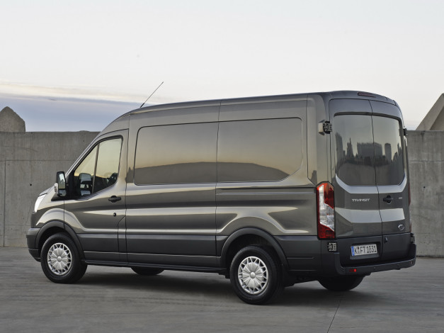 Обои картинки фото автомобили, ford trucks, l2h2, van, transit, ford, 2014